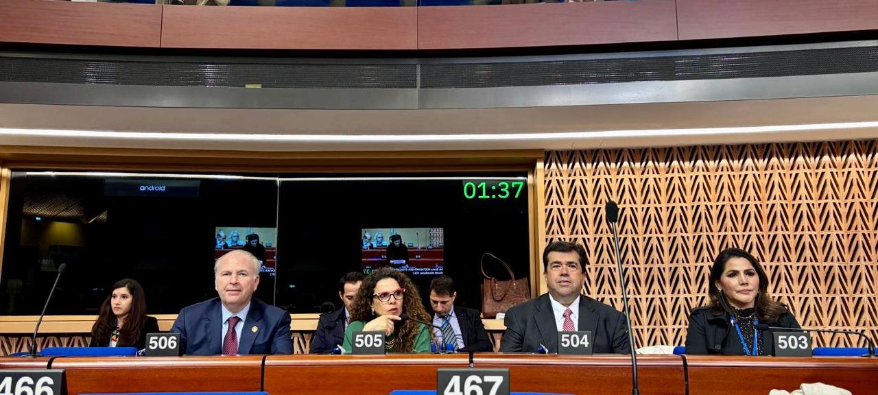 Desde Estrasburgo, el diputado Pedro Haces Barba hace un llamado global por una democracia con resultados.