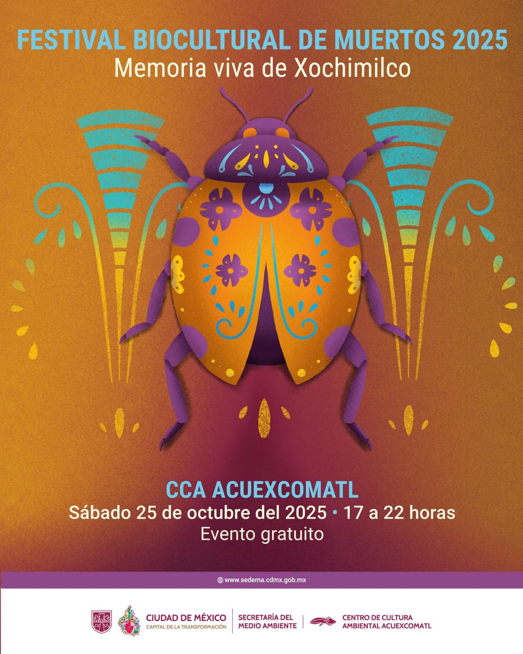 Xochimilco celebra la vida y la memoria con el Festival Biocultural de Muertos 2025