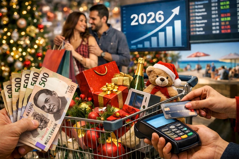 Gasto decembrino refleja estabilidad económica rumbo a 2026, afirma experto