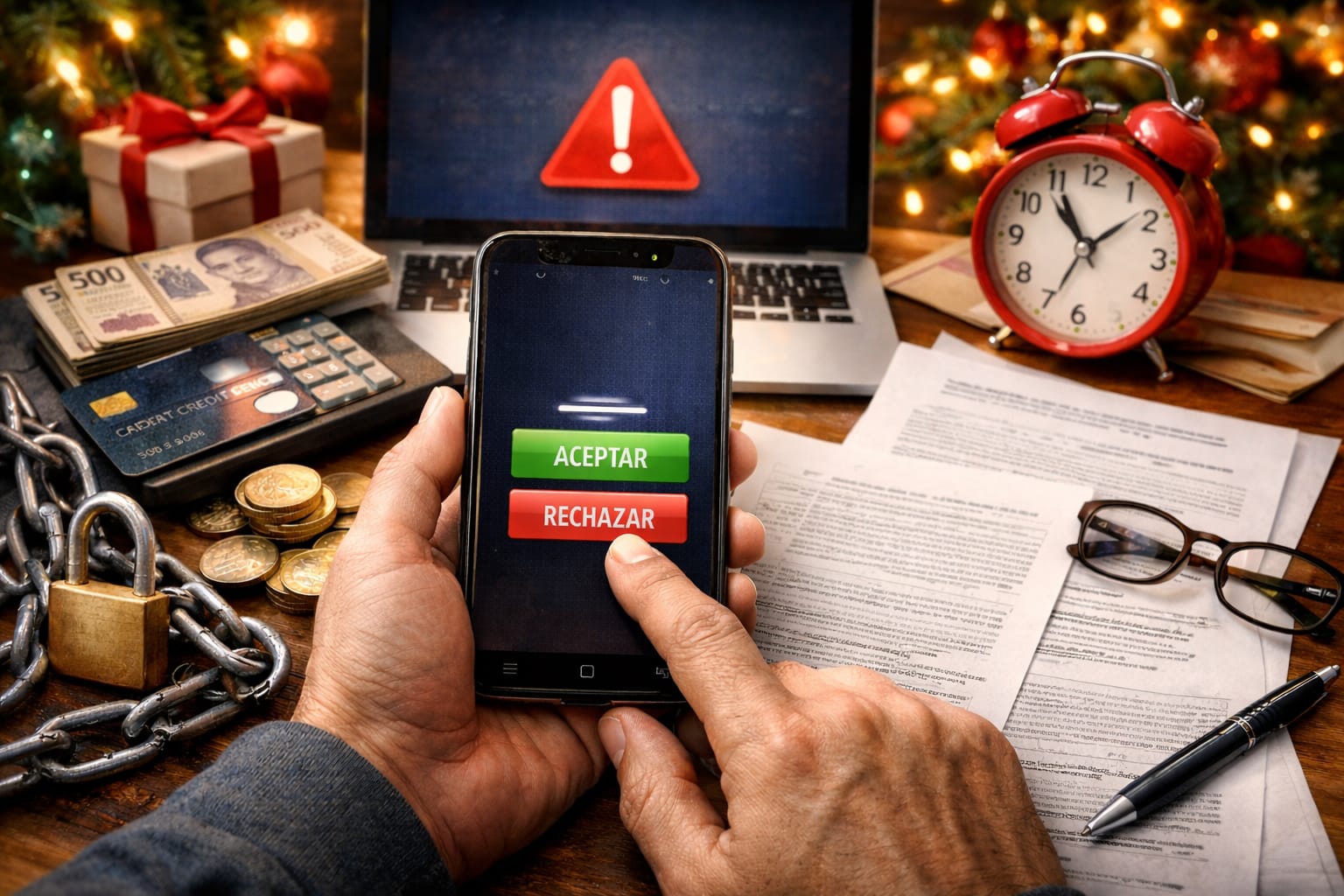 Créditos en línea en diciembre: lo que debes revisar antes de aceptar un préstamo digital