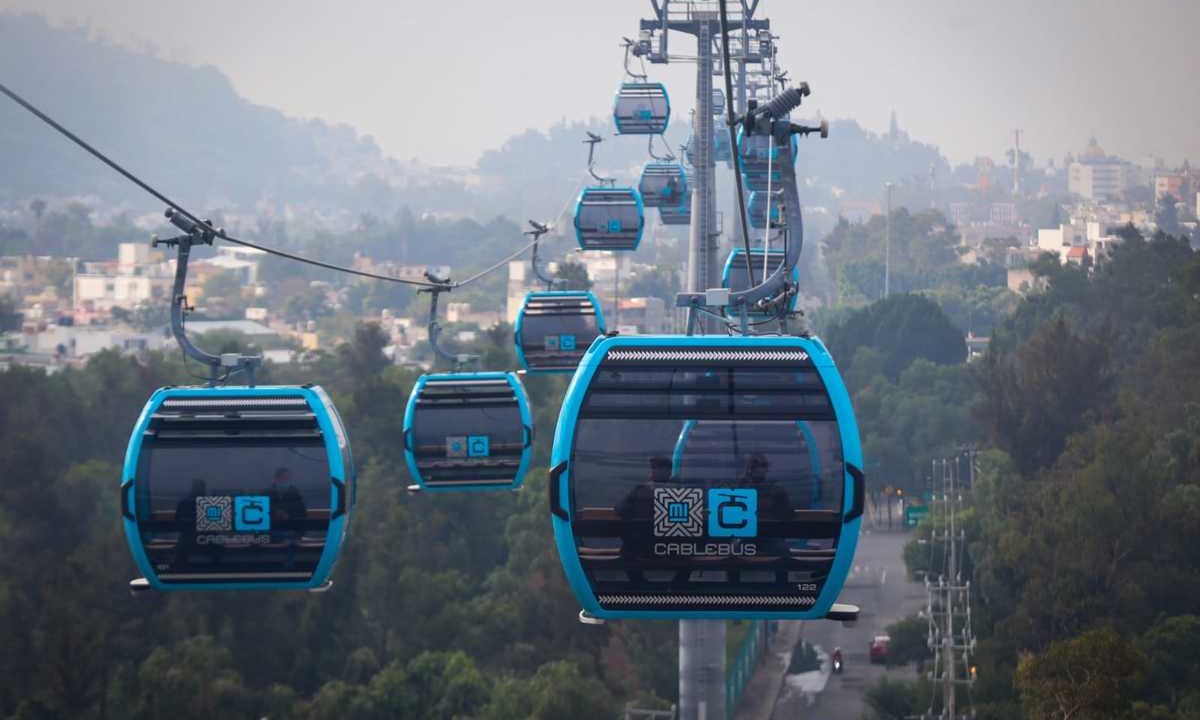 Cablebús: turismo de altura por menos de 10 pesos  La experiencia de ver la ciudad desde los cerros